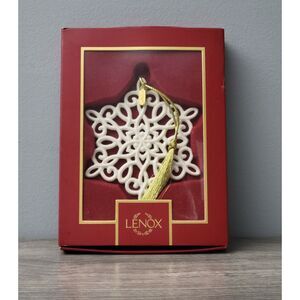 Lenox 2025 Snow Fantasies Snowflake Ornament 4 in 897132
